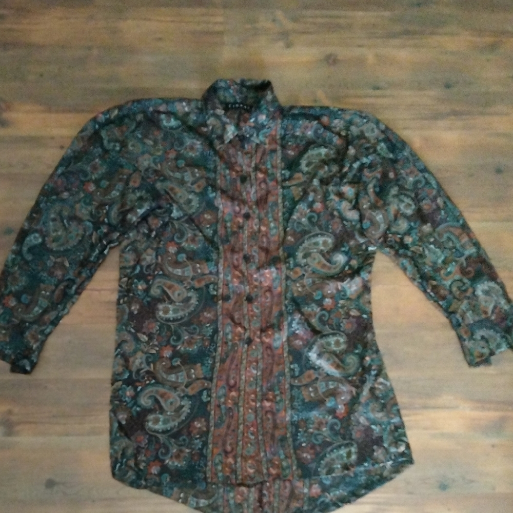 Paisley Long Sleeve Shirt